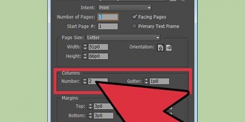 Voeg kolomme in indesign by