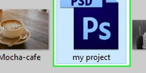 Teken krommelyne in photoshop