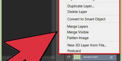 Voeg lae saam in photoshop
