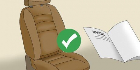Leren stoelen schoonmaken