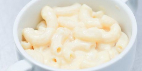 Macaroni met kaas opwarmen