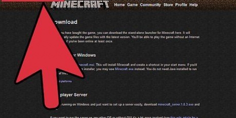 Installeer minecraft