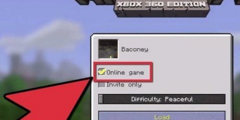 Hoe om minecraft multiplayer op 'n xbox 360 te speel