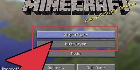 Speel minecraft