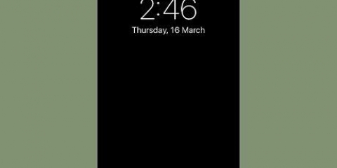Gaan na kennisgewingsentrum op iphone