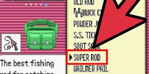 Visvang vir pokémon in emerald