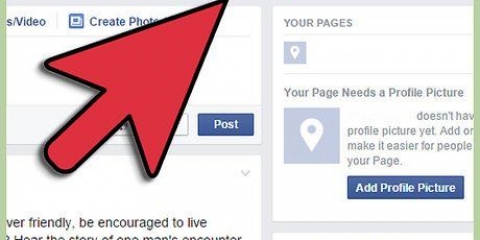 Navigeer op facebook