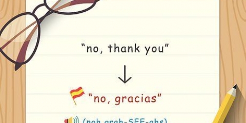 Sê nee in spaans