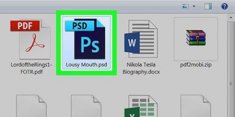 Sentreer voorwerpe in photoshop