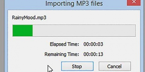 Verwyder ongewenste klank uit 'n lêer met audacity