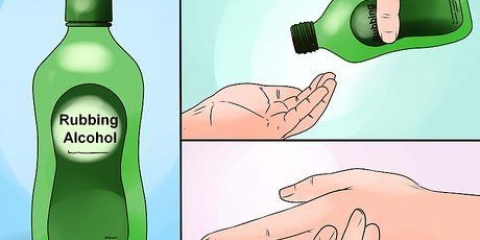Gebruik vryf alkohol
