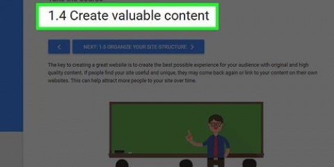 Kom op die eerste bladsy van google