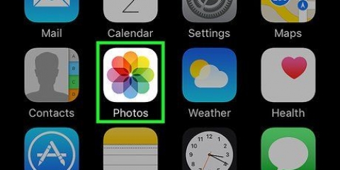 Voeg teks by 'n foto op 'n iphone