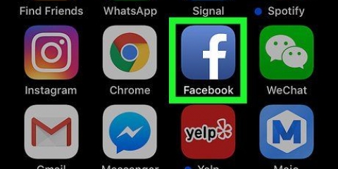 Meld af van messenger op iphone of ipad