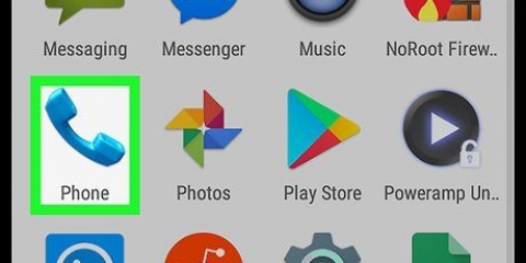 Aktiveer oproephou op android