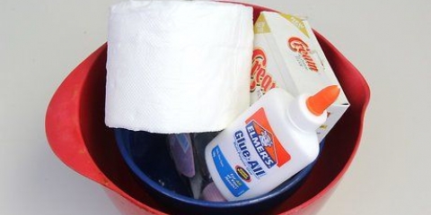 Maak papierklei