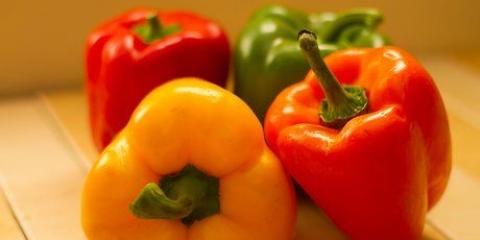 Paprika se invriezen
