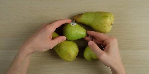 Peren laten rypen