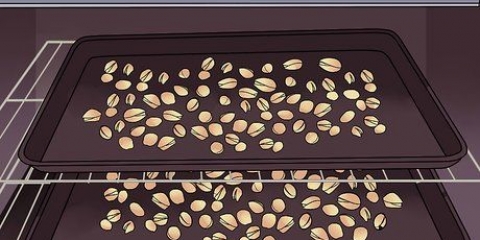 Pistachenoten roosteren