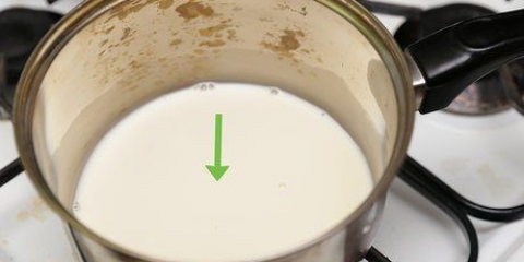 Maak plastiek van melk