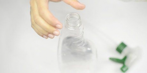 Maak plastiek skoon