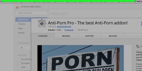 Blokkeer pornografie in google chrome