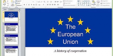 Skakel powerpoint om na 'n mp4-lêer