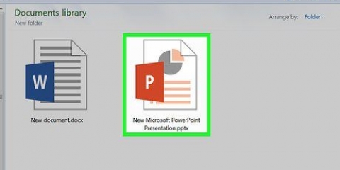 Skakel powerpoint na word om