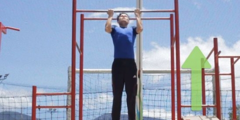 Doen pull-ups vir beginners