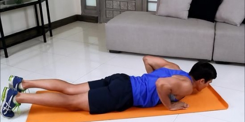 Doen pushups