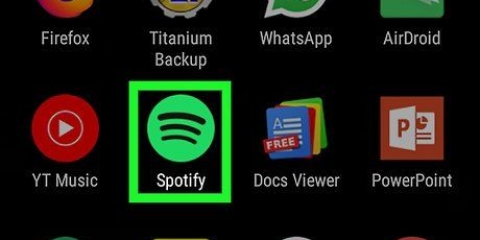 Versteek onlangs gespeelde kunstenaars op spotify op android