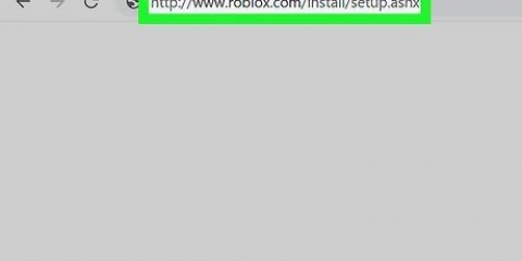 Installeer roblox