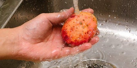 Rode aardappelen koken