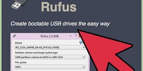 Gebruik rufus