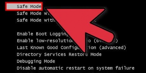 Gebruik veilige modus in windows 7