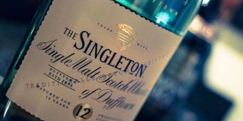 Schotse whisky gedrink