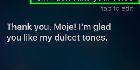 Maak siri ontsteld