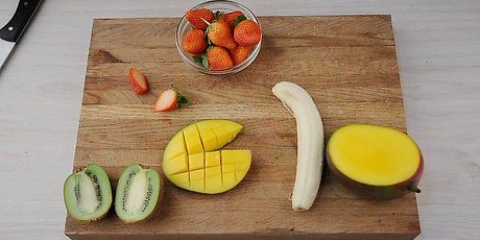 Smoothies maak sonder blender