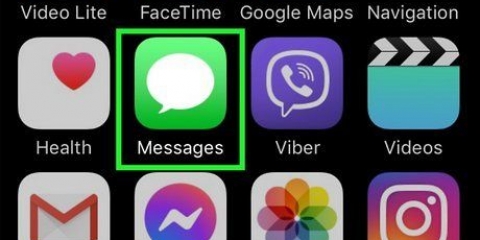 Vee teksboodskappe op 'n iphone uit