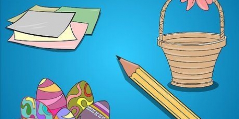 Spelletjies organiseer vir 'n paasfees vir kinders