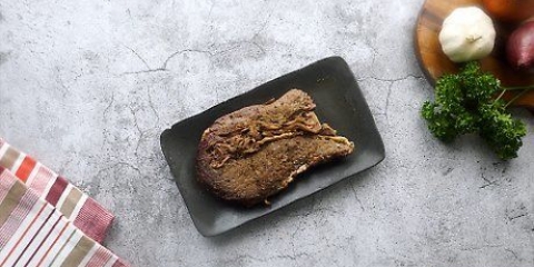Steak weer opwarm