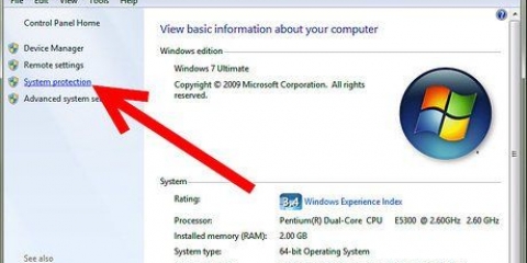 Gebruik stelselherstel met windows 7