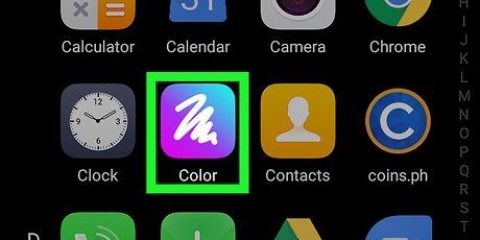 Teken op prente op android