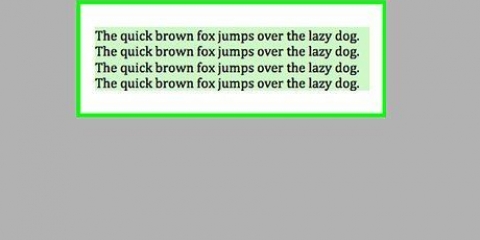 Rand teks in word