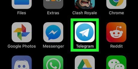 Vind telegram-kanale op iphone of ipad