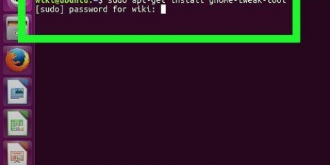 Verander temas in ubuntu met die gnome tweak tool