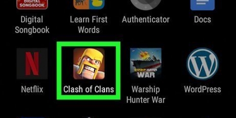 Sluit aan by 'n clan in clash of clans