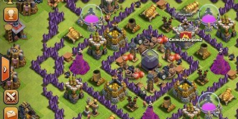 Skep twee rekeninge in clash of clans op jou android