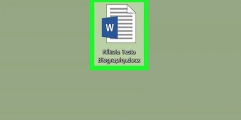 Hoe om twee kolomme in word te skep