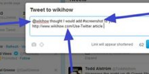 Gebruik twitter